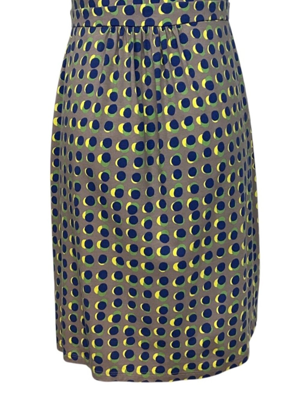 Boden Driftwood Sienna Jersey Tank Dress 8R Polka Dot - Picture 11 of 13